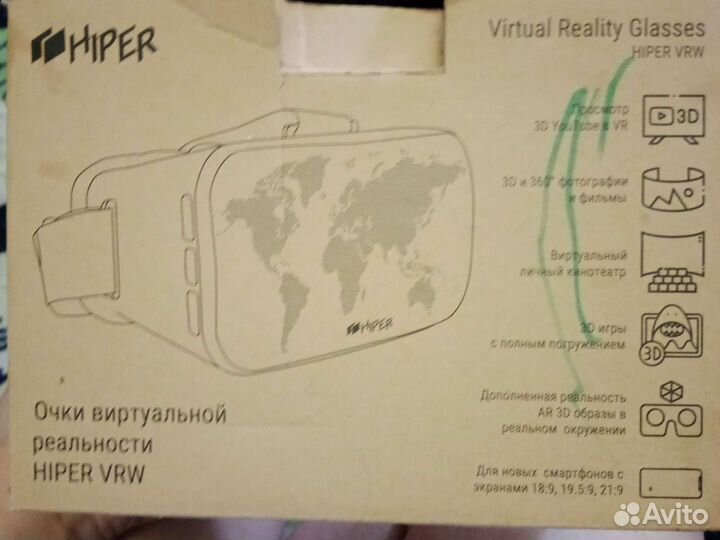 Очки виртуальной реальности android, ios