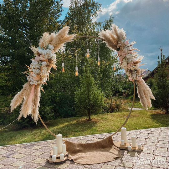 Оформление свадьбы,президиума,арки,декор