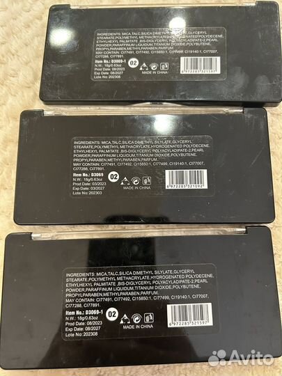 Тени для век новые