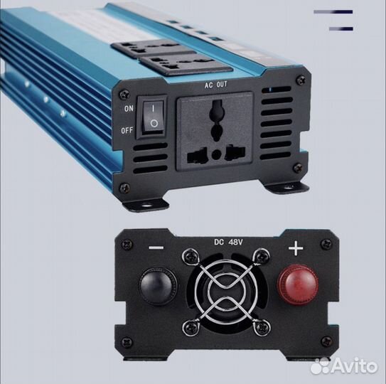 Автомобильный Инвертор питания 12v 1200