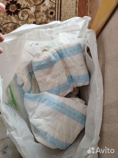 Памперсы для взрослых 3,4 размер 30 штук