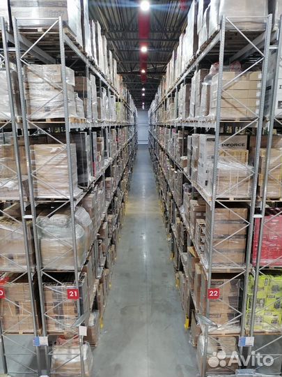 Стеллаж металлический для склада