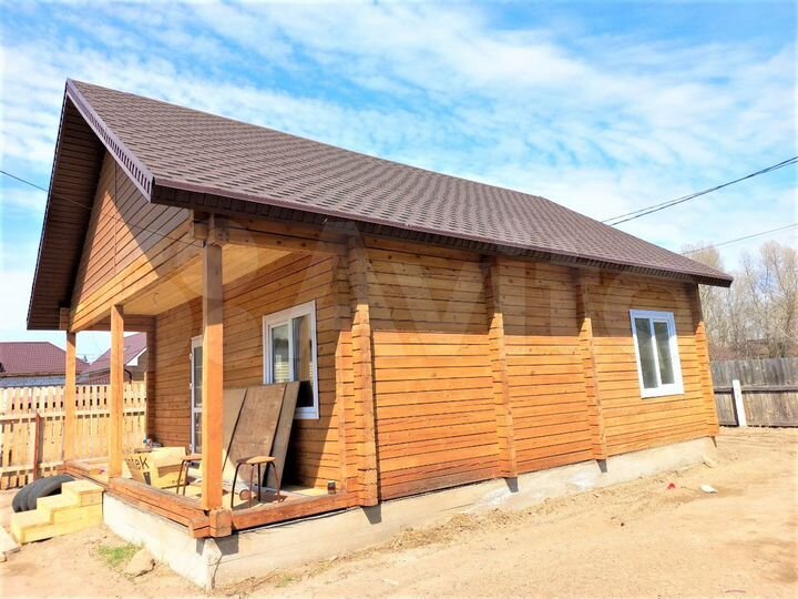 Дом 58 м² на участке 5 сот.