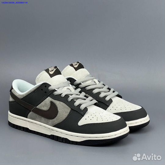 Кроссовки Nike Dunk Dark Brown (Арт.14223)