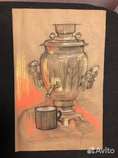 Рисунки пастелью