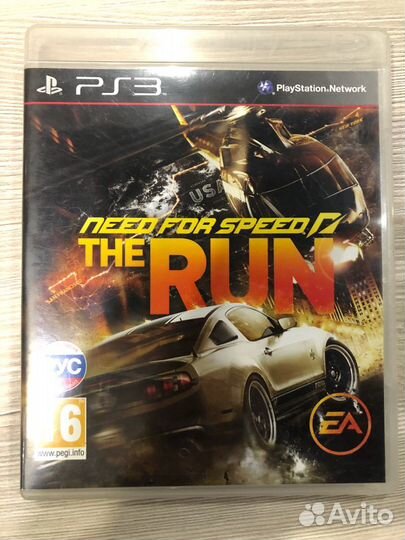 Need for Speed The Run для Sony Ps3