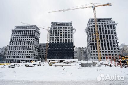 Ход строительства Комплекс апартаментов Slava 4 квартал 2021
