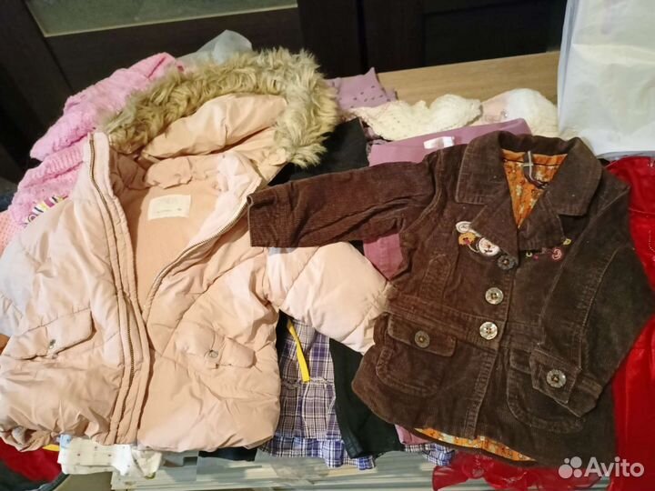 Переноска и пакет вещей на девочку