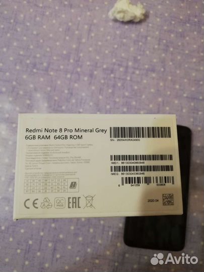 Xiaomi redmi note 8 pro 64gb