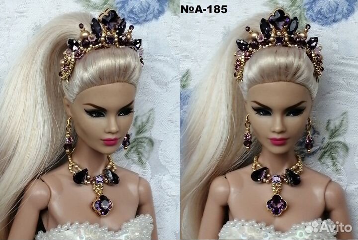 Диадемы-трансформеры. Украшения для кукол Барби