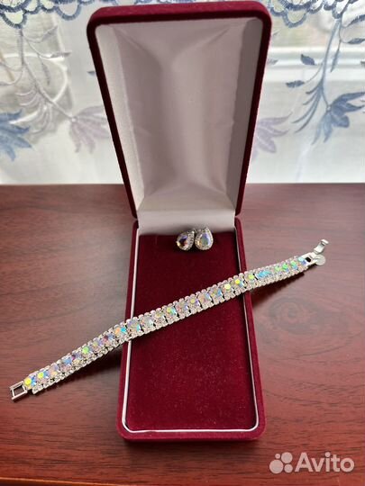 Серьги и браслет
