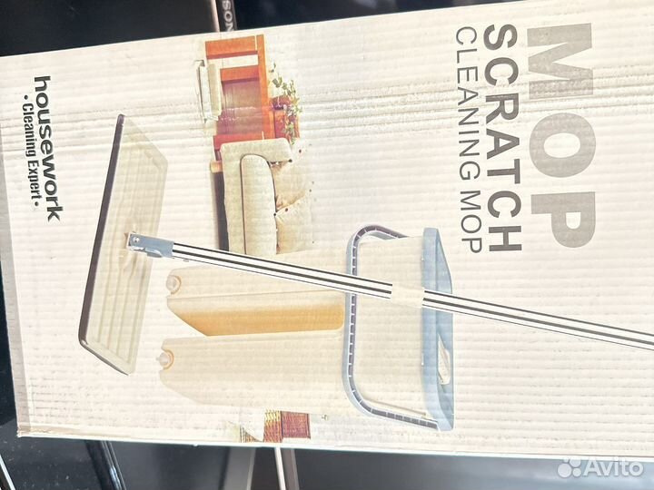 Швабра с ведром и отжимом новые