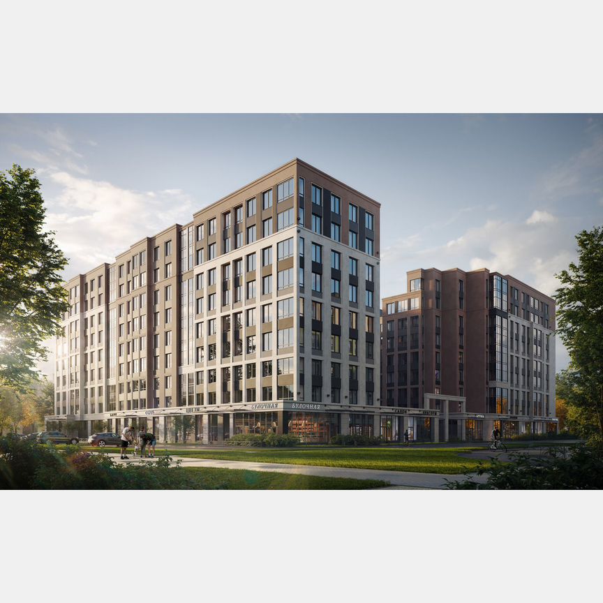 Квартира-студия, 25,3 м², 6/9 эт.