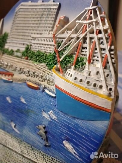 Тарелка настенная СССР