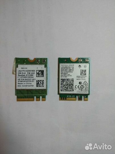 Wi-Fi адаптер mini PCI-E для ноутбуков
