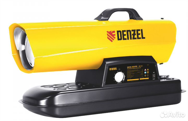 Дизельная тепловая пушка DHG-25i, 25 кВт, 600 м3ч