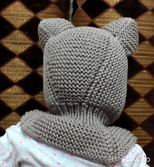 Детская шапка вязаная