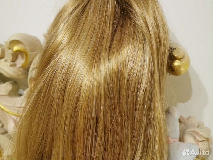 Волосы на заколках новые