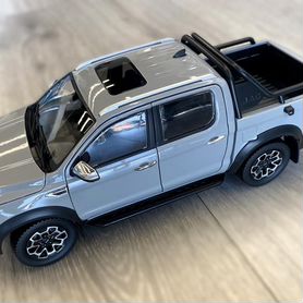 Модель пикапа JAC T9 (1:18, цвет серый)