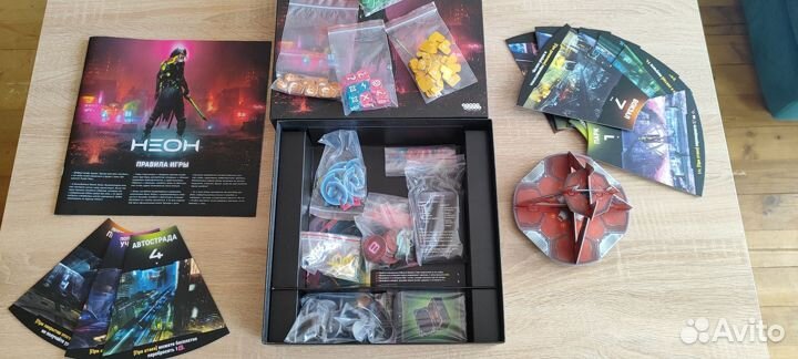Настольная игра Неон