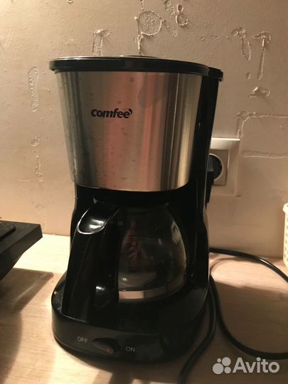 Кофеварка Comfee+фильтры и кофе