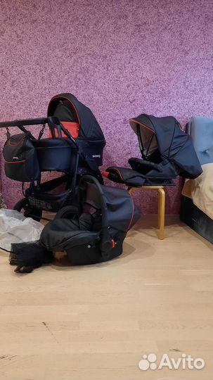 Коляска детская 3в1 verdi sonic plus