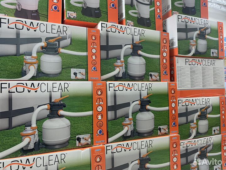 Песочные фильтр насосы для бассейна