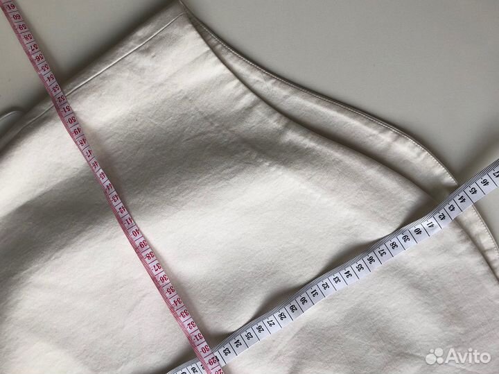 Комплект топ лен L юбка лен L lime новая