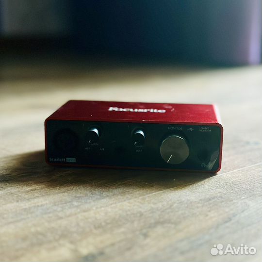 Focusrite scarlett solo 3rd gen