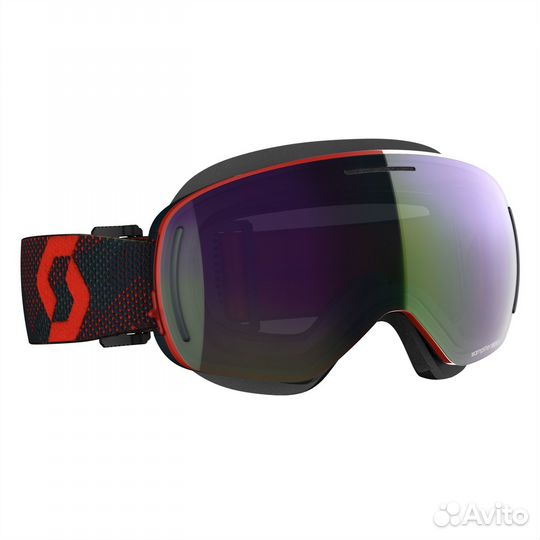 Очки scott LCG Evo Snowcross red blue nights enhan