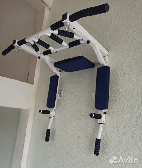 Турник с брусьями прессом 3в1 Мультихват на стену