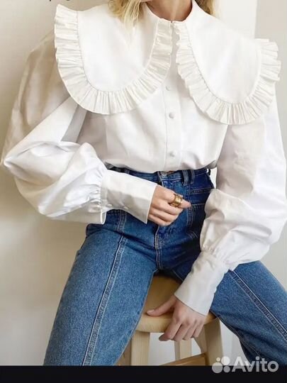 Рубашка в стиле Zara женская 44, 46, 48 размер