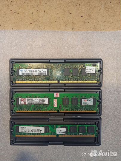 Оперативная память DDR2 1GB / DDR2 2GB 800MHz