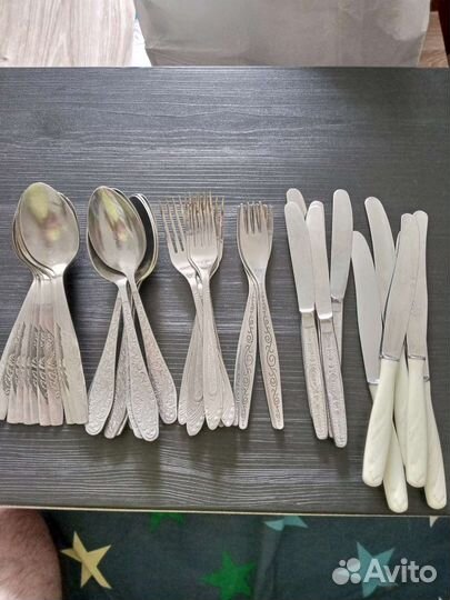 Ложки, ножи нержавейка СССР