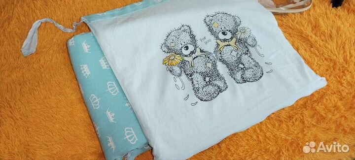 Бортики в кроватку