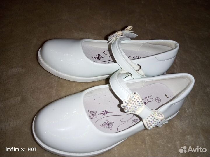 Туфли для девочки 28 размер