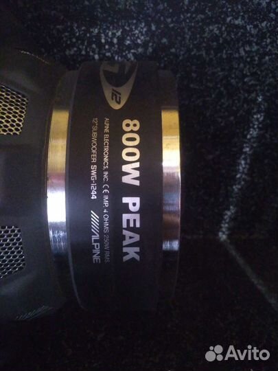 Alpine sbg-1244bp и усилитель