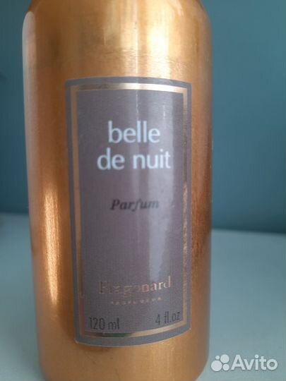 Духи fragonard belle de nuit, оригинал, 90 мл