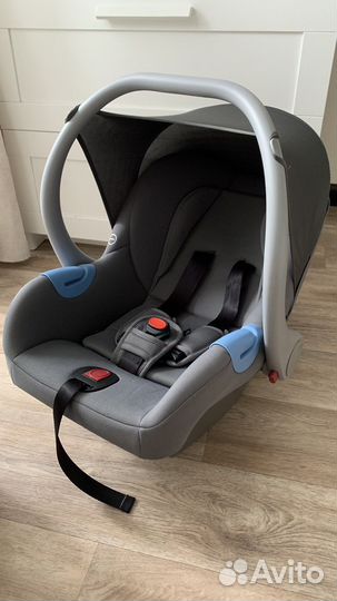 Автолюлька 0+ anex серая