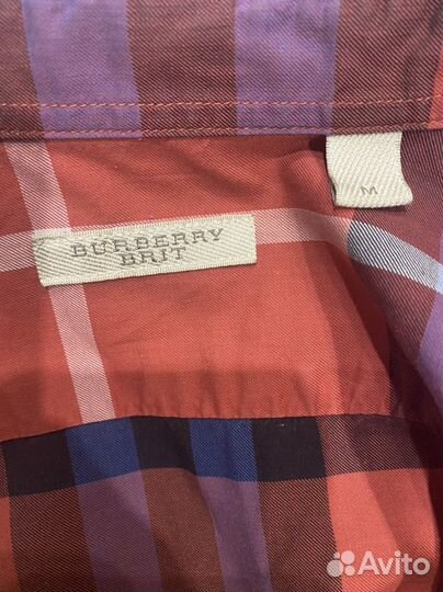 Burberry рубашка мужская (M)