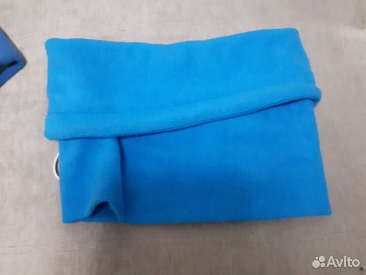 Флисовая шапка и снуд