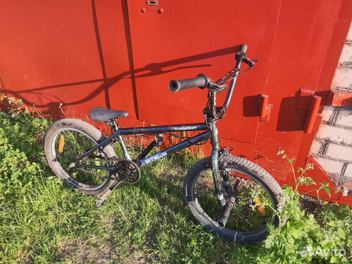 Велосипед stels BMX Tyrant 20 V030, оливковый