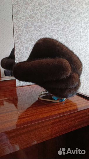 Женские шапки, норка. Шляпка
