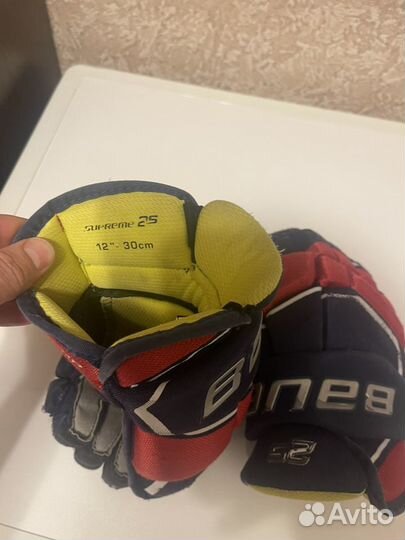 Хоккейные перчатки bauer 2s