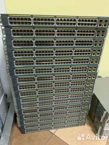 Коммутатор Cisco WS-C2960-48PST-L
