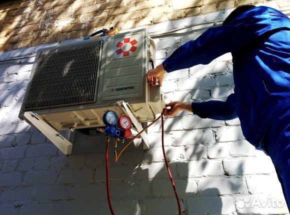 Чистка сплит систем,ремонт,запрвка кондиционера