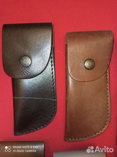 Ножны для складных ножей, мультитулов, кожа