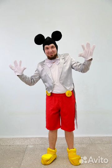 Костюм Микки Мауса на 46-48 р-р