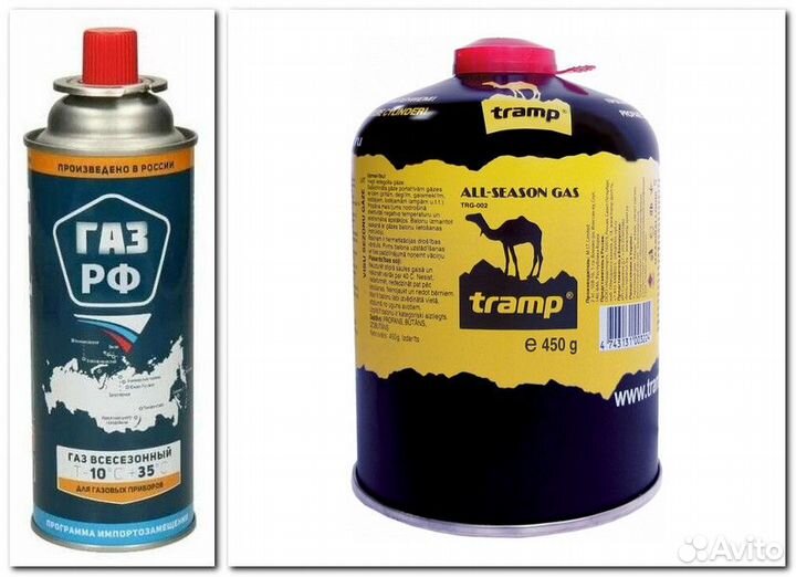 Газовый баллон 220,450 грамм