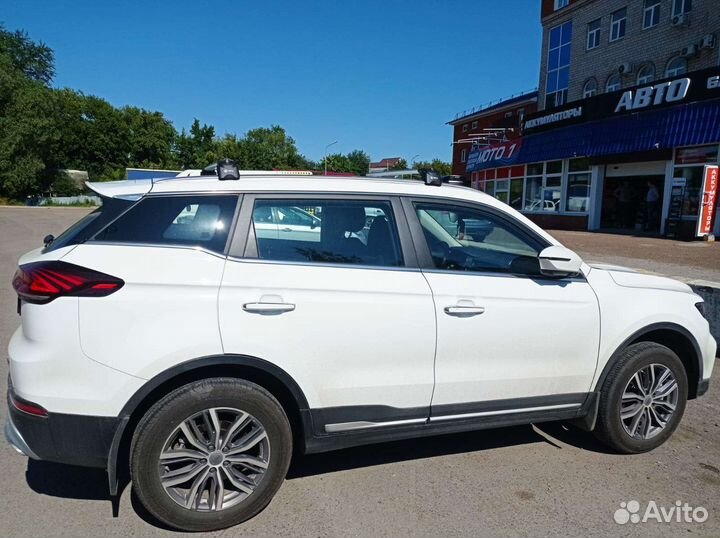 Багажник рейлинги поперечны на Джилли